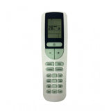 White ergonomic AC Remote No. 133B replacement for Forbes, facilitates long-distance control of appliances