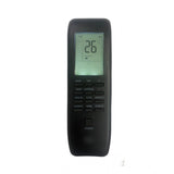 White ergonomic AC remote replacement (No. 273) for IFB devices, long-range control for comfortable usage from sofa, divan, or bed