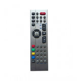 Grey ergonomic DTH remote URC27-VC80 for Videocon DTH Satellite Box, facilitates long-range control of LCD TV from couch or bed