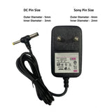 Black power adapter, 10V 1A for Set Top Box, AC input 100-240V, long range, ergonomic design