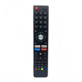 Black ergonomic Nokia Smart TV Remote No.1161 with long-range control for easy operation from sofa, divan, or bed