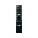 Black ergonomic remote control for Elista Smart TV, long-range operation from sofa or bed