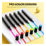 Plastic 24Pcs Colors Art Markers Sketch Pen Dual Tip Artist Art Marker (Multicolor )