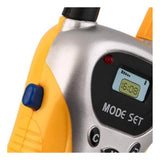 Multicolor plastic walkie talkies for kids toy, durable 2-way radio with fun design