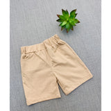 Multi-color cotton blend printed short sleeve shirt & shorts set for kids, versatile casual wear