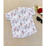 Boy's cotton blend printed short-sleeve shirt (MultiColor), vibrant design for kid's casual wear