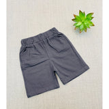 MultiColor cotton blend boy's printed short sleeve shirt and shorts set, perfect for casual playtime