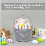 Cotton Ear Toys Bucket Pack of 1 Storage Basket For Clothes (Grey)