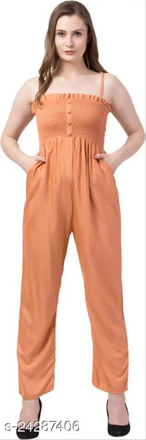 Comfy fashion jumpsuit for women, stylish design in S, M, L sizes, perfect for party or casual wear, quality crafted in India