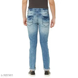 Designer dyed/washed men's jeans - unique denim for stylish fit (28, 30, 32, 34, 36, 38 inches) from India