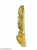 Golden antique finish Balaji idol statue, polyresin showpiece for home office temple