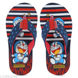 Printed net EVA flip flops combo for kids (Doraemon), durable and breathable