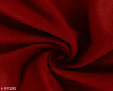 Uniquestyletrader three pack double solid fleece microfiber blankets, free size (100x90), India origin