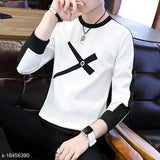 Stylish striped polyester long-sleeve t-shirt for men, best seller from Axxitude, available in sizes M, L, XL