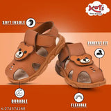 Synthetic & PVC walking sandals for kids age 2.5-5 years, available in solid colors, fastened with Velcro, perfect for casual wear