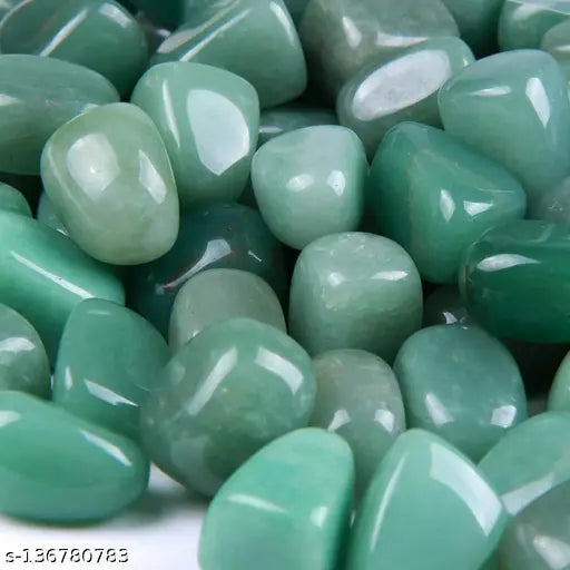 Swara Agate Green Aventurine Feng Shui crystals for wealth, spiritual energy, office & home decor - Indian origin