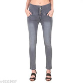 Stylish denim jeans for women, size 28-34, Indian design