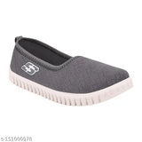 Nubuck slip-on women's Bellie from Cleaton's Footwear - fashionable, stylish, and comfortable footwear for women in various sizes (IND-5, IND-6, IND-7, IND-8)