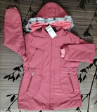 Woolen solid-color women's light jacket (TPO), long sleeves, size L or XL from India