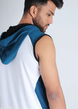 Shiv with trishul polycotton sleeveless t-shirt, India