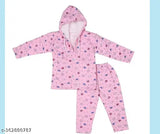 Woolen full sleeve sweatshirt & pant set for newborns in printed net pattern (0-12 months), Indian origin