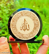 Black Aytal Qursi car deshbord, Indian-made Islamic dua car net