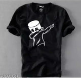 Marsh Mellow Printed Latest Stylish Casual Trendy Cotton T-shirt for men