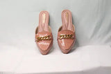 Synthetic colorblocked mules: Modern Fabulous Bellies & Mules from Basic Steps, versatile design for women's casual wear