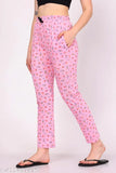XXL size, Indian-origin maxi cotton pyjamas featuring Chill Chik print