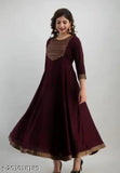 Rayon Aagam Attractive Kurtis, solid combo, three-quarter sleeves, Indian fashion