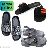 Black, white, grey, blue EVA kids' combo flip flops with Angry Birds print, perfect for play and style