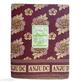 Feather green damask cotton single top sheet (60x90), multicolor, high-quality cotton bedding from India