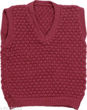 Woolen sweater for newborn boys & girls, solid design in Indian winter collection