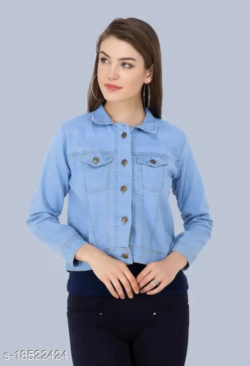 Monkey wash denim combo jackets set for women (M size), long sleeves, fashionable and durable denim jacket pairing, two pieces from India