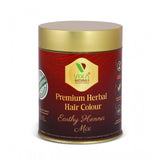 Women's Vixa Naturals Dark Brown Mix Hair Color | Henna Powder for Hair | Natural Black Herbal Hair Dye | Organic Mehndi with Indigo, Tulsi, Baheda & Thankuni | 25g x 8