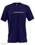 Trendy designer men's cotton t-shirts, printed short sleeves, sizes S & M, durable, odorless, anti-fade fabric