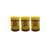 Pack of 3 red LT Lemon Pickles, traditional digestive side dish in plastic bottles (self life 6 months), handcrafted using natural ingredients