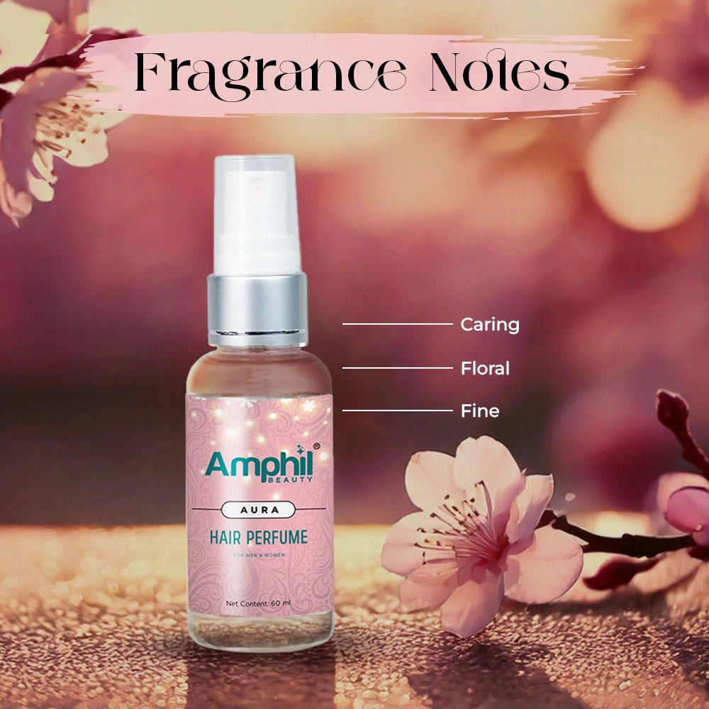 Transparent, alcohol-free water-based unisex hair perfume. Refreshing blend of bergamot, lemon, and coconut for everyday & event use. Travel-friendly packaging