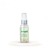 Transparent water-based, paraben-free hair perfume for unisex use. Bergamot and lemon scent, travel-friendly packaging