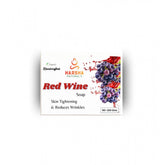 Red Harsha Natural red wine soap (100GM) - all-skin bathing soap with fragrant red wine aroma