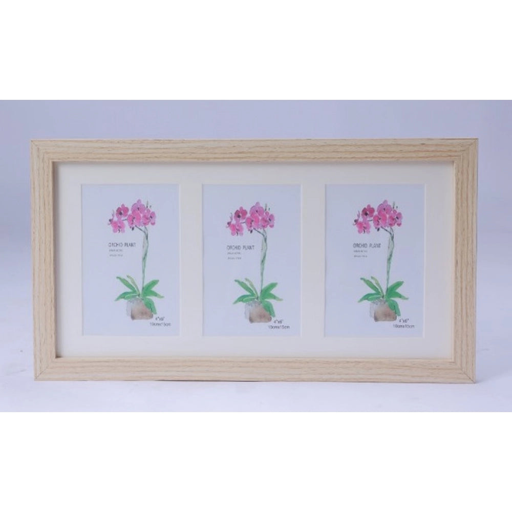 Multicolor acrylic cactus image frame with soft botanical artwork, suitable for tabletop or wall-mounting, blends seamlessly with contemporary, Scandinavian, or nature-themed interiors