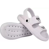 White EVA clogs for men, casual occasion footwear package (UK/IND 6, US/7, EUR/40)