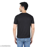 Men's polycotton regular t-shirts, 100% breathable & comfortable for daily wear or party, available in S, M, L, XL, XXL (India)