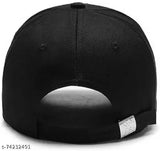 Black cotton DCMR summer net baseball cap (Combo of 2) - Unisex, adjustable design, trendy accessory
