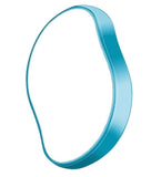 Blue crystal hair eraser tool for gentle, chemical-free removal of fine hair and dead skin cells