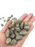 Natural Peruvian Pyrite Cluster for Wealth, 50-60gm, Feng Shui showpiece, crystal healing