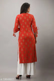 Printed rayon Kurta Sharara set, three-quarter sleeves, Indian ethnic wear for women, pack of 2