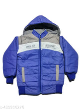 Official Club Kids trendy nylon colorblocked jacket for kids (ages 0-12), premium quality material with easy zip closure
