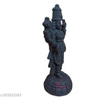 Indian ceramic Tirupati Balaji Murti, 3x7x3 inches, depicting Lord Vishnu in Hindu mythology