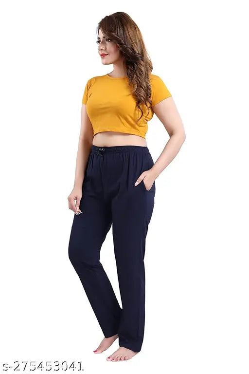 Navy lower cotton maxi dress in multiple sizes, navy blue casual attire on model